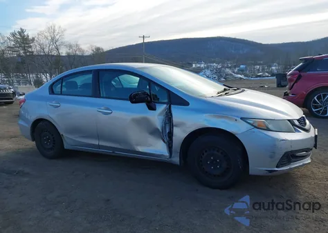 2014 Honda Civic Lx z USA, uszkodzony, nr VIN 19XFB2F57EE004872